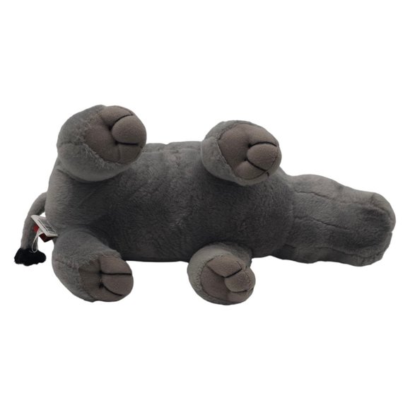 Adventure Planet Realistic Rhino Plush 15" Gray Stuffed Animal Toy M2 - Picture 4 of 6